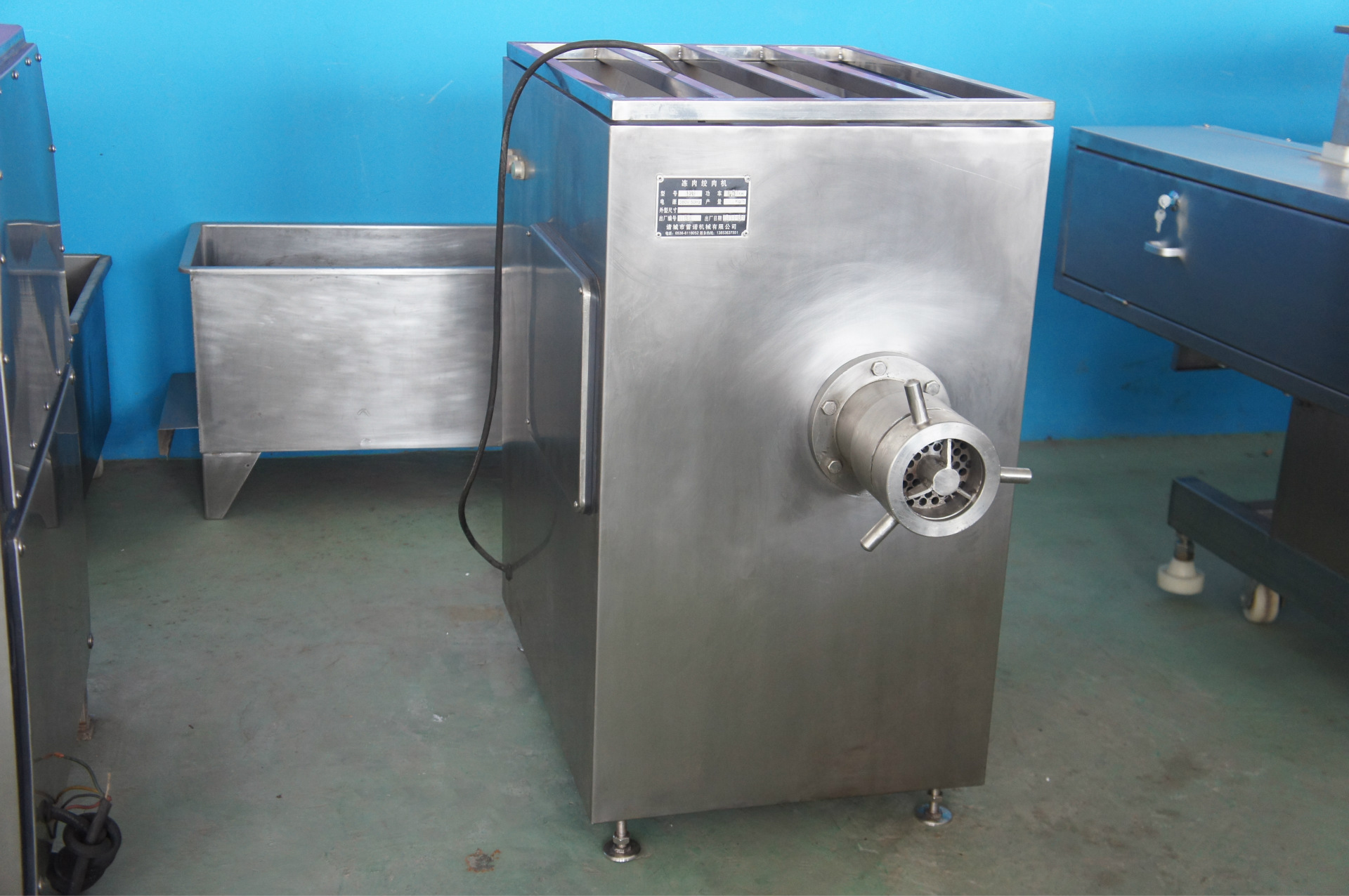 供应双春jrj-120冻肉绞肉机绞肉机价
