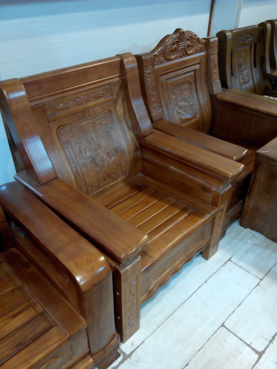 批发中式实木沙发组合小户型木沙发特价沙发客厅沙发厂家直销