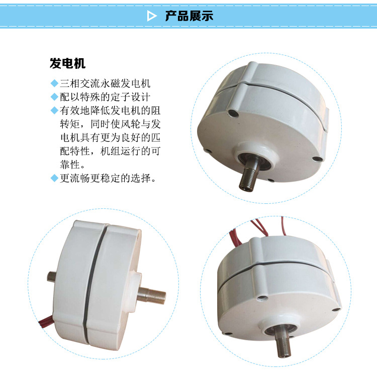 永磁发电机 300m永磁同步发电机