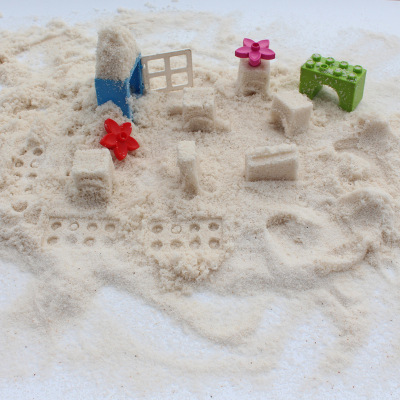 特价热卖儿童沙 沙池多种玩法白沙 沙堆里的宝藏"筑城堡"白沙