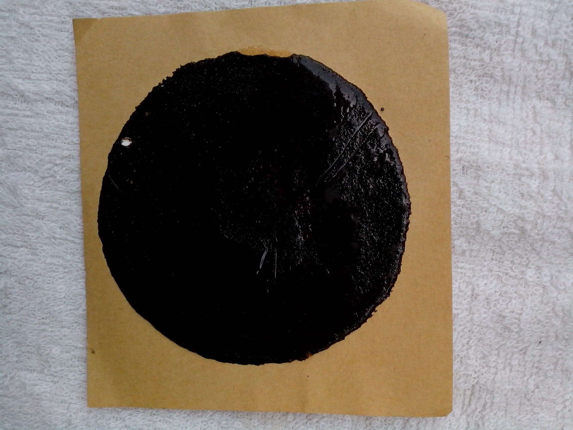 传统黑膏药布12*12cm牛皮纸防渗透耐高温不过敏专用500张包邮