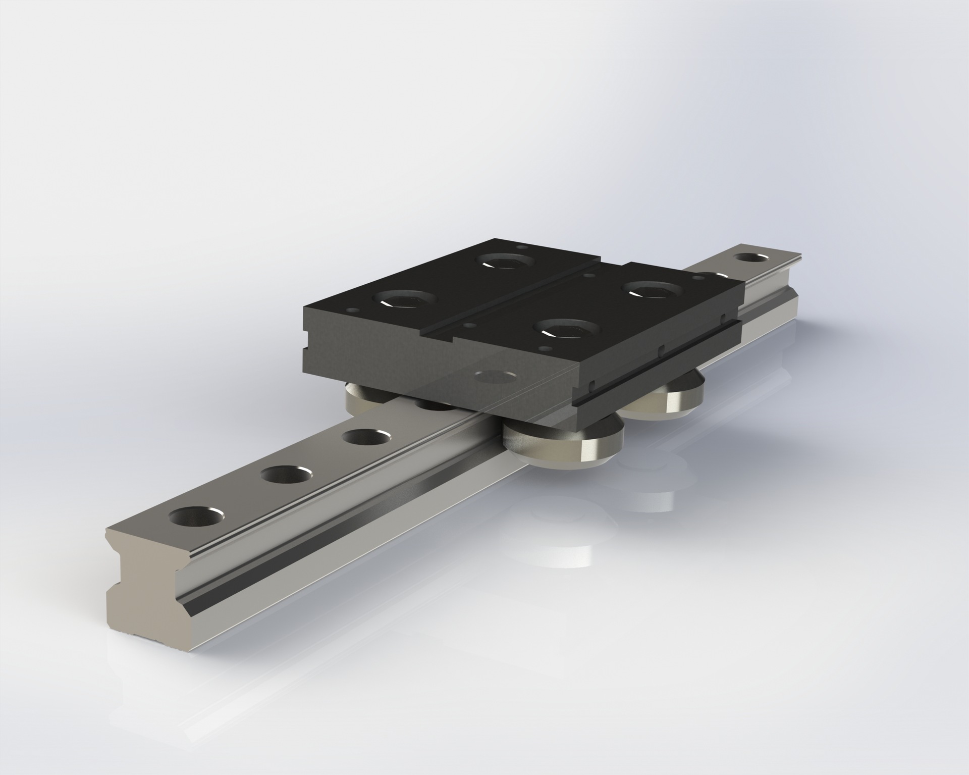 bnkm定制圆弧导轨高速精密环型导轨高性价比滚轮导轨