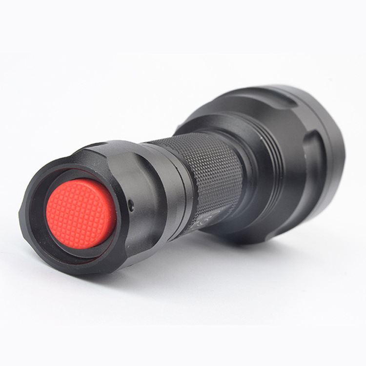 Customized LED Aluminum Alloy Torch Factory Strong Light Long-Range Flashlight Spotlight Charging Tactical Flashlight