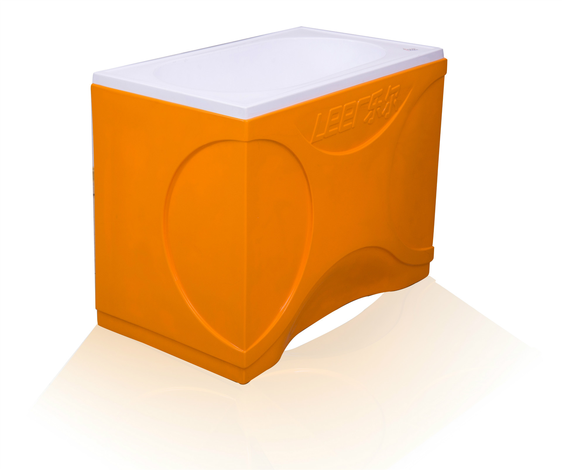 正品乐尔新款加厚亚克力婴儿洗澡盆 婴幼儿浴缸儿童洗礼池