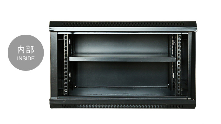 35黑 壁挂机柜 网络机柜 壁挂机柜 墙柜 .