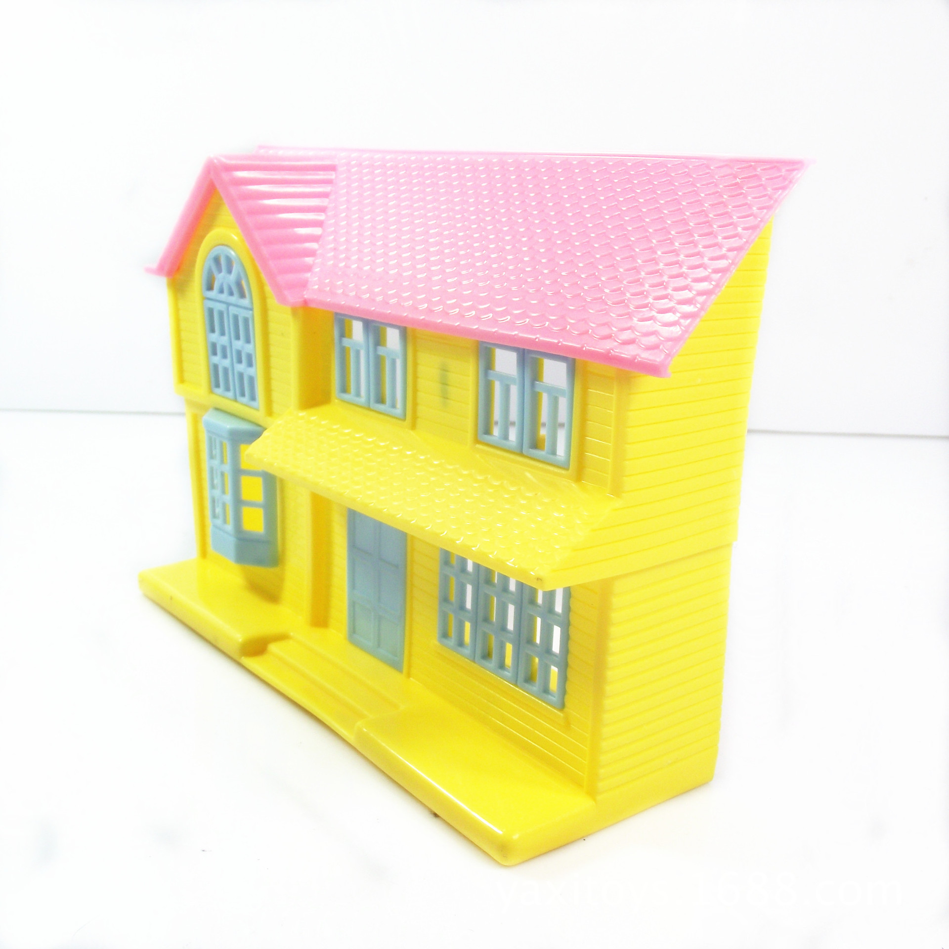 2cm 双层民居建筑模型 塑料小洋