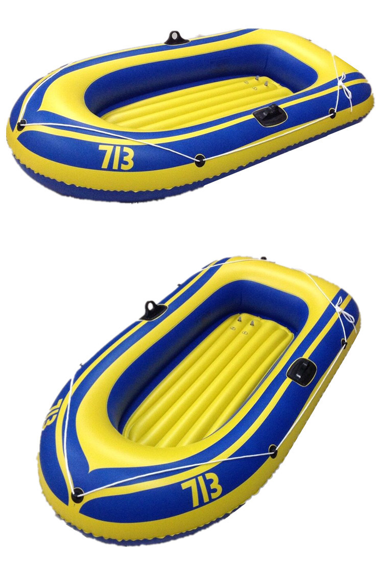 双人充气船2人橡皮艇加厚二人皮划艇特厚 二人钓鱼船气垫船