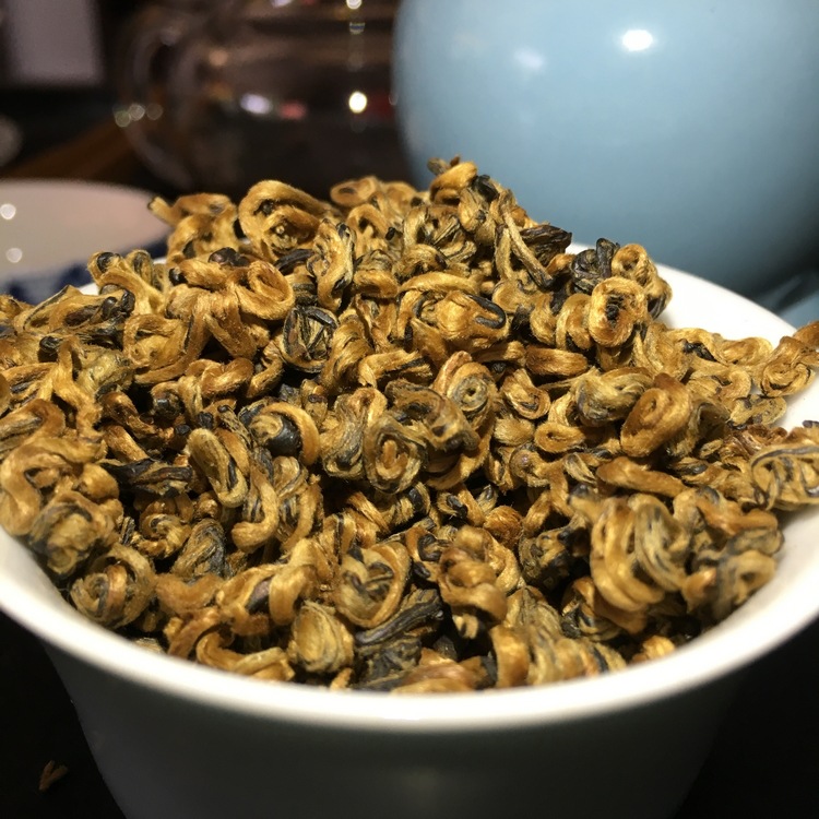 红茶2016年金碧螺云南凤庆滇红茶金螺蜜香金螺特级金