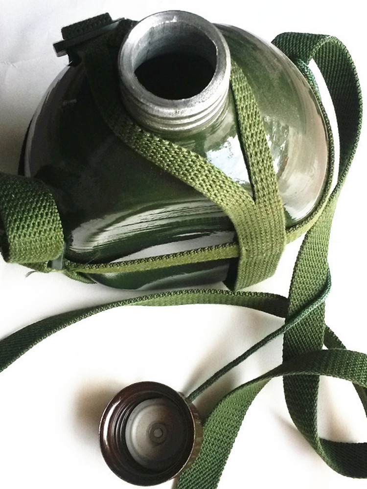 配发87式军迷水壶怀旧1.2l学生军训户外运动拓展训练登山装备批发