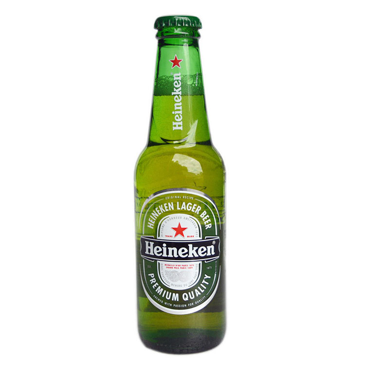 进口啤酒批发荷兰原装heineken喜力啤酒250ml瓶装商超热卖