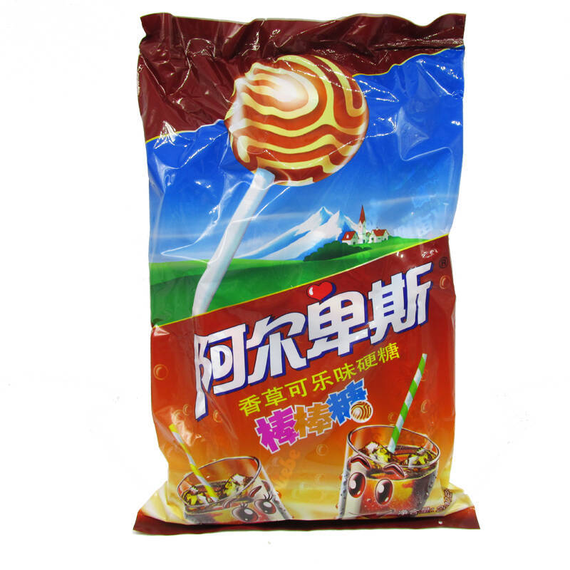 阿尔卑斯棒棒糖20支200g牛奶硬糖喜糖糖果儿童礼物零食