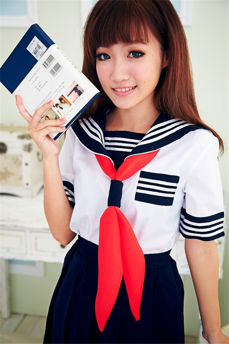 英伦学院派jk制服学院风学生服装韩国女水手服春夏校服海军套装