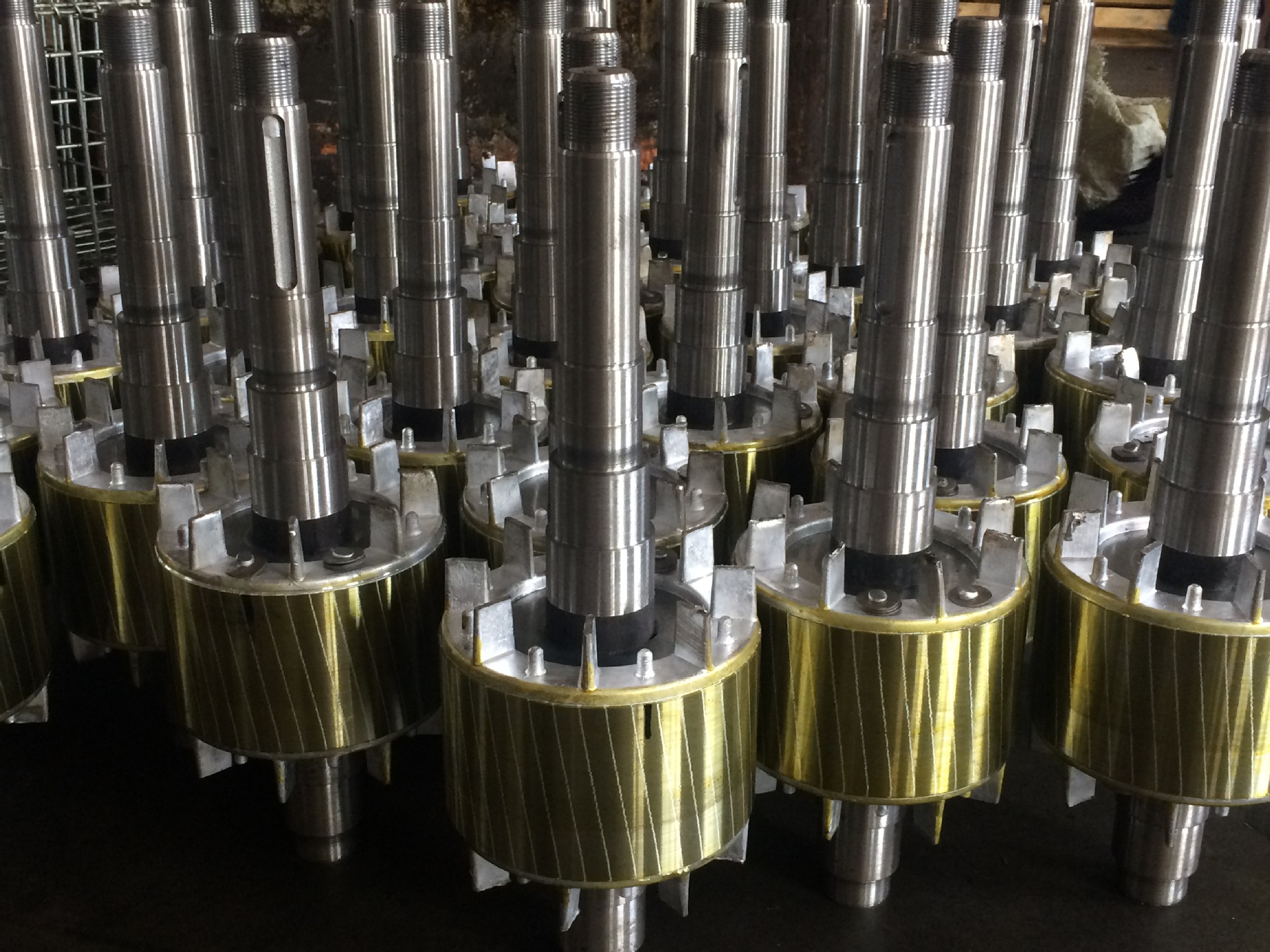 供应信息 电动机配件 厂家直销 三相电机转子轴 1.