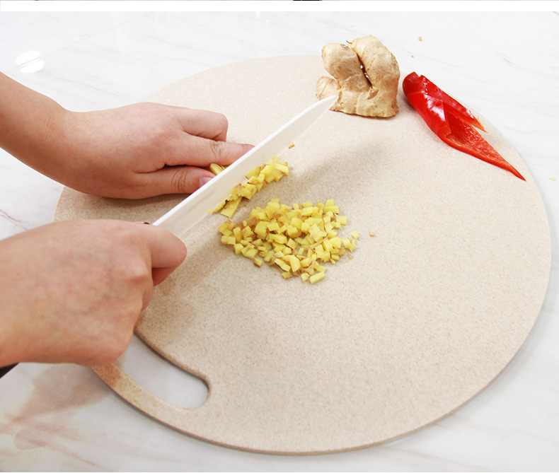 艾美诺 稻谷壳稻壳菜板加厚耐用大号砧板麦纤维板切水果案板防霉