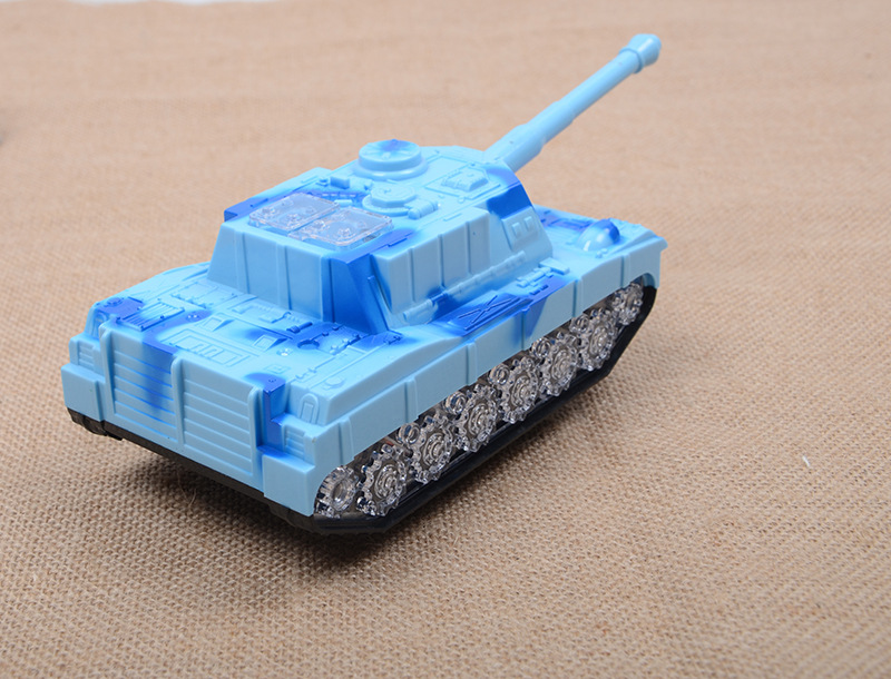 land rotary-tank model wanxiang music light plastic model toy