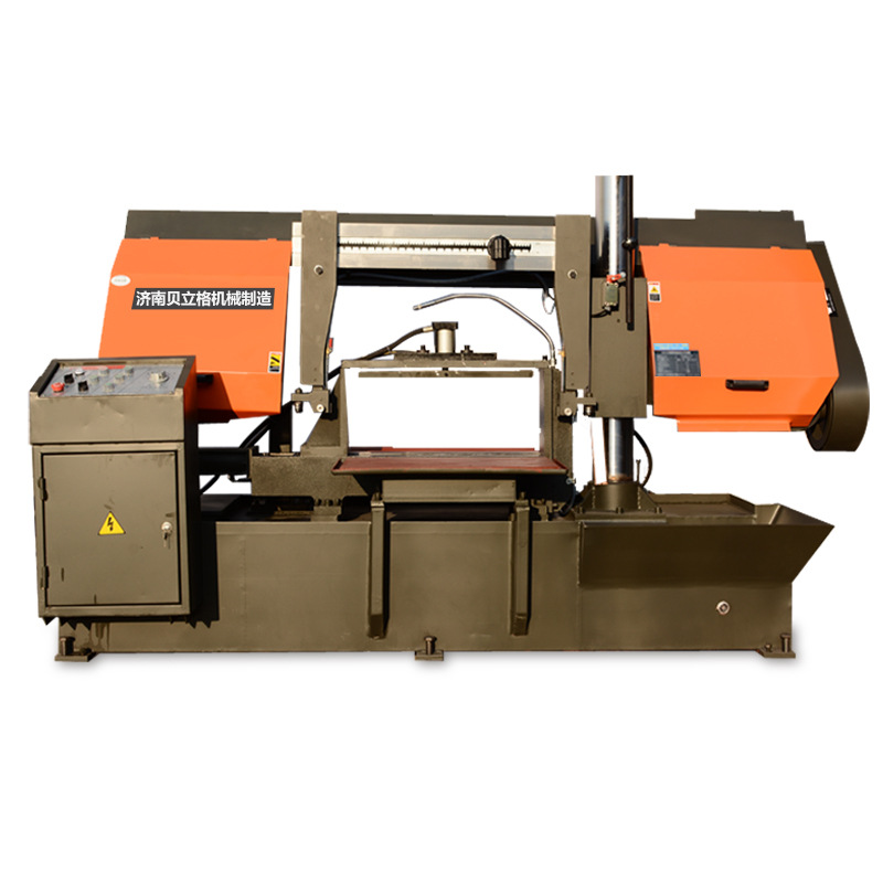 厂家供应 可定制龙门卧式双立柱带锯床gz4240/65 液压半自动-阿里巴巴