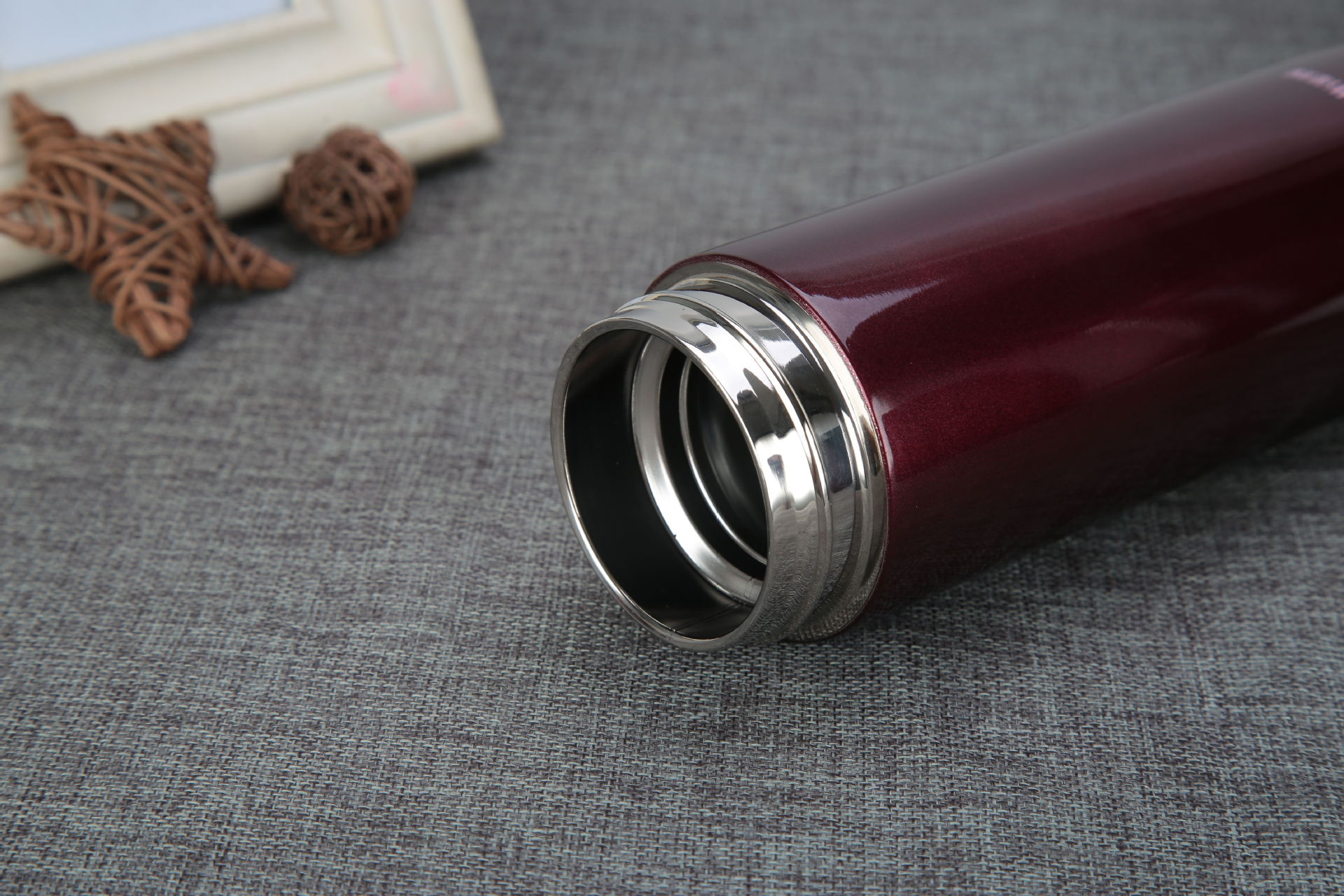 双狮保温杯不锈钢真空杯男女式时尚商务水杯茶杯便携水杯子30.