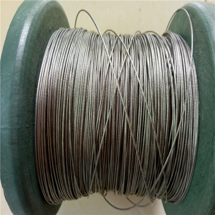 304不锈钢超细钢丝线多股钢丝线彩色包胶钢丝绳040506mm