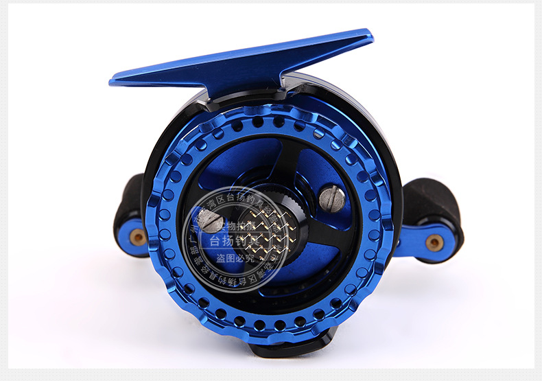 户外垂钓用品批发 5 1前卸力纺车轮 全金属海竿抛竿抛钓渔线轮