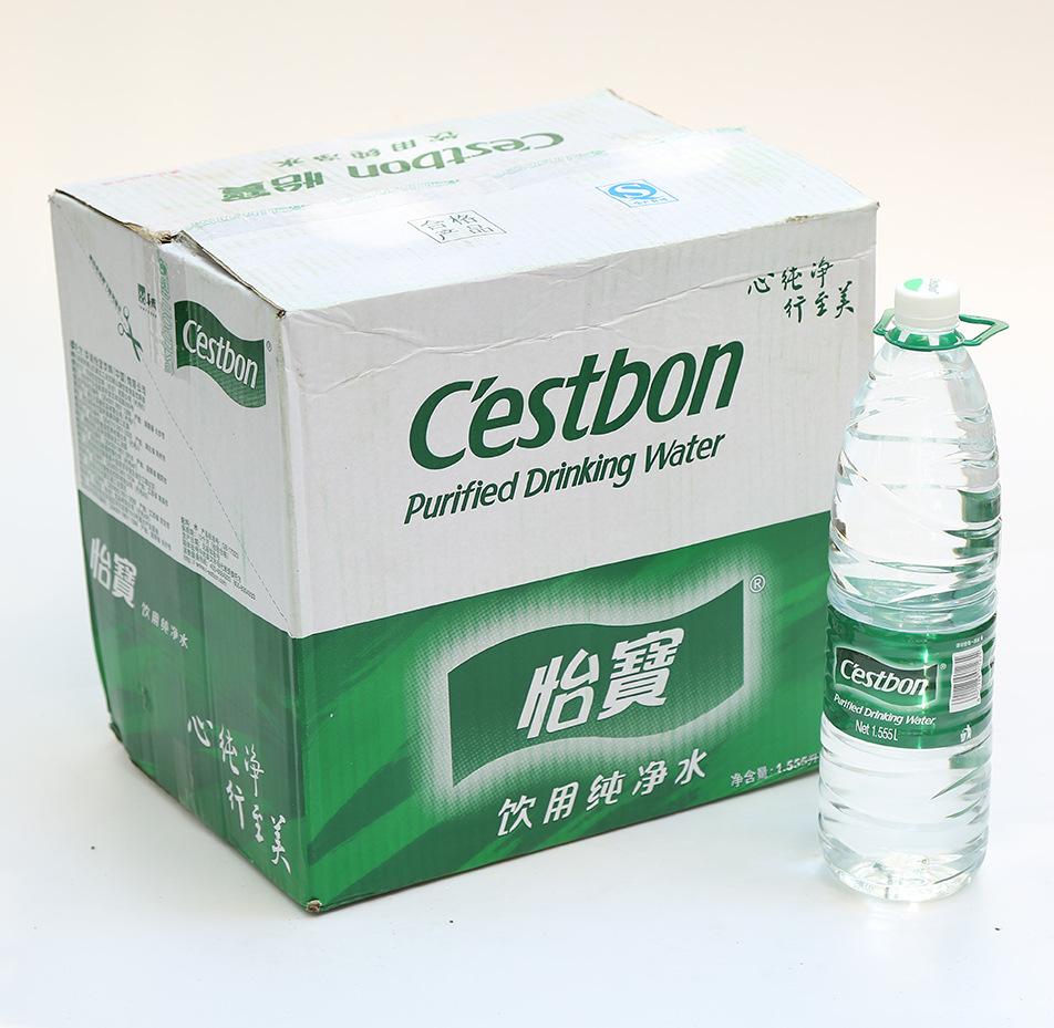 怡宝大瓶饮用纯净水1.555l12瓶长沙发货v0.032方g20kg