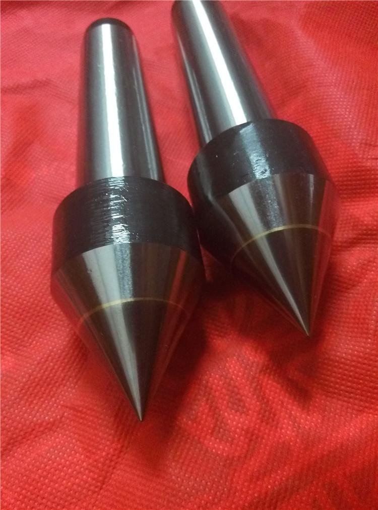 定做莫氏mt23456号合金钨钢顶针固定顶针研磨八棱v型槽注油顶针