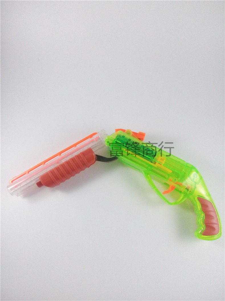 透明双管软弹枪中折式气枪6mm软弹安全环保儿童玩具猎枪一件代发