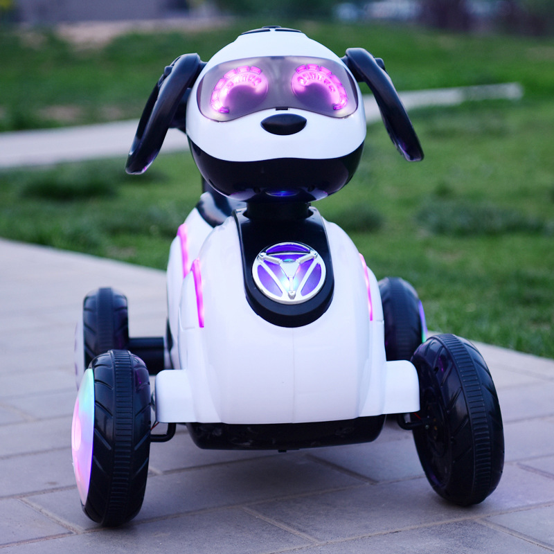 智能太空玩具狗宠物狗 带遥控早教益智音乐机器狗