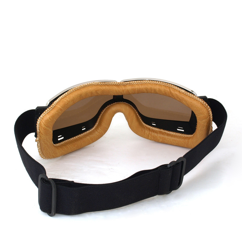 越野风镜复古二战风镜哈雷摩托车风镜骑行防风沙劳保眼镜户外眼镜