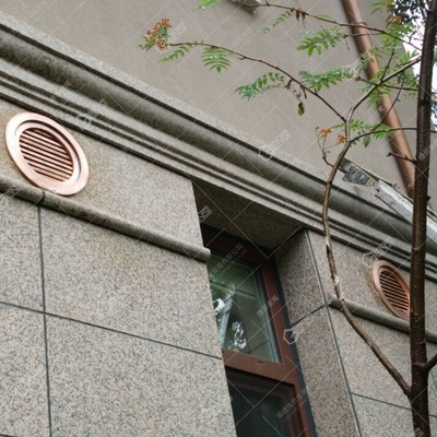 通风口外墙排气罩多款紫铜防风帽现货加厚外墙风帽油烟机管道口