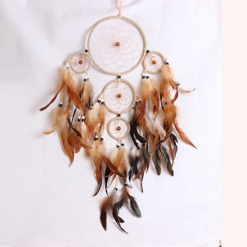 ms8043 印第安五环捕梦网 原始风格房屋装饰 创意礼品