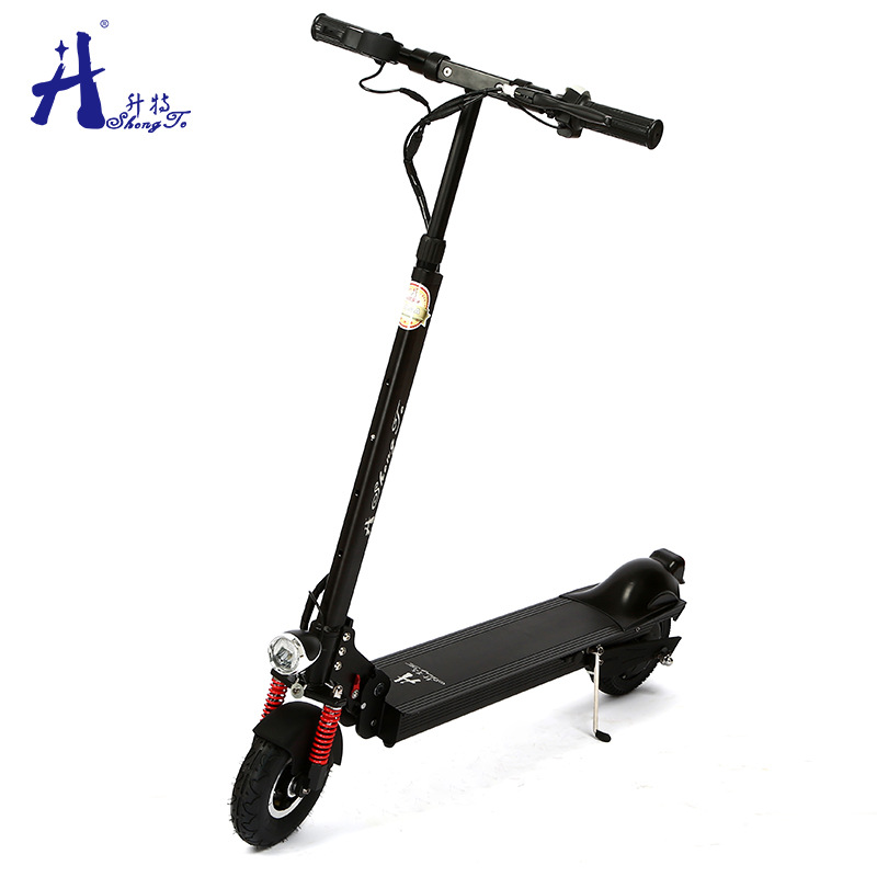 升特 电动滑板车 前后双减震款 8寸折叠电动滑板 迷你电动车 正品 - 