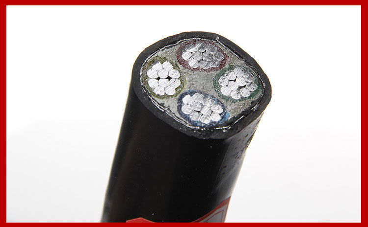 国标yjlv22 4*50铝芯50平民用低压聚乙烯绝缘电力电缆厂家直销