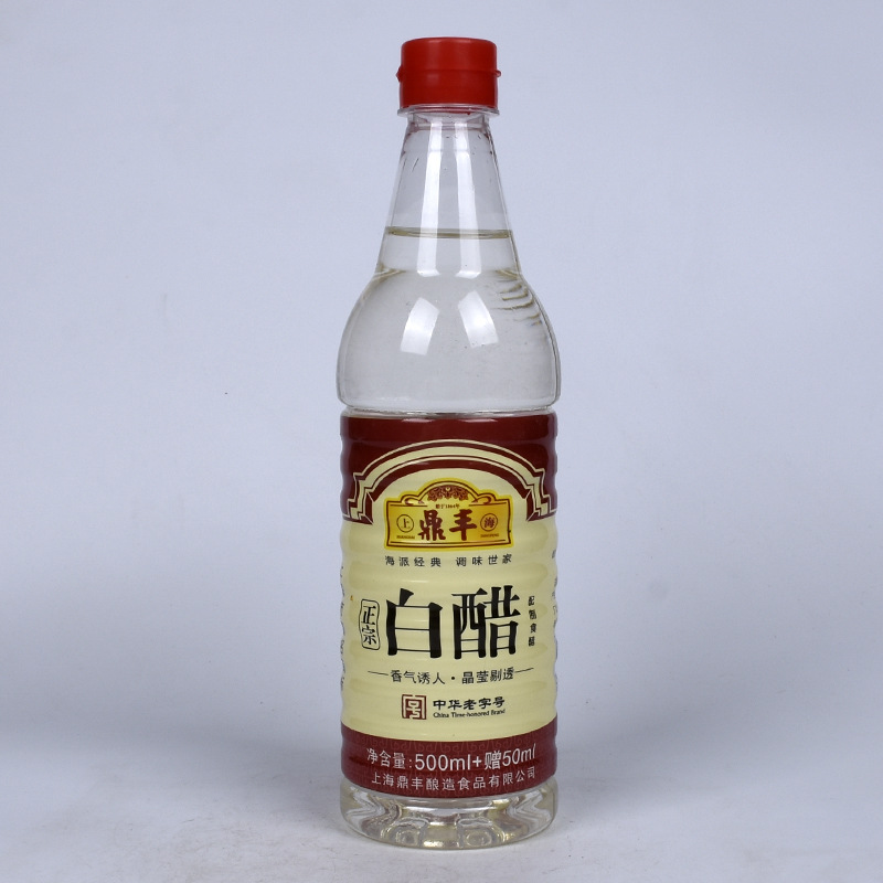 鼎丰白醋500ml 50ml*12瓶 配制食醋 总酸≥5g/100ml