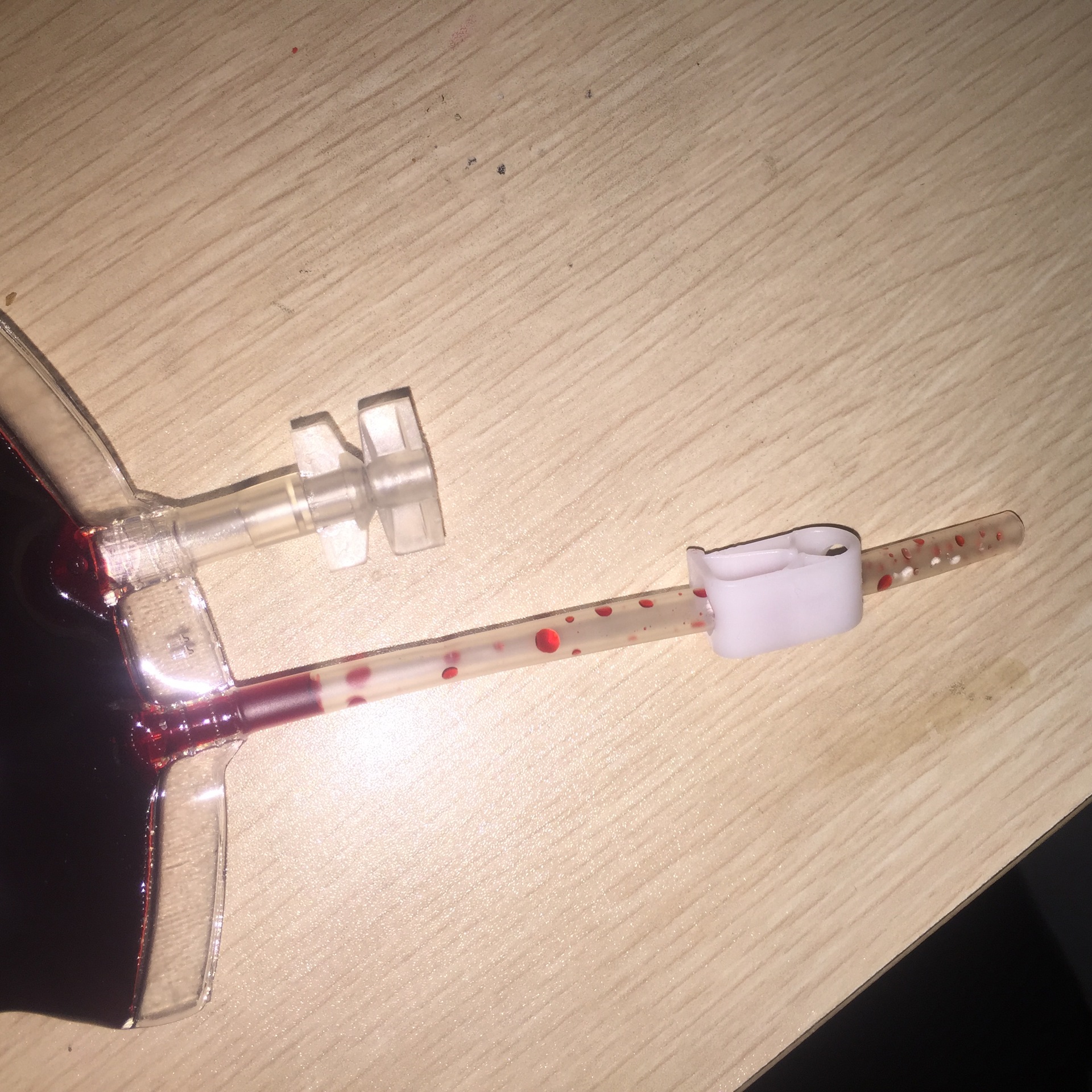 恶搞恐怖血浆袋外贸定做恐怖假血输液袋装血浆假血批发万圣节假血