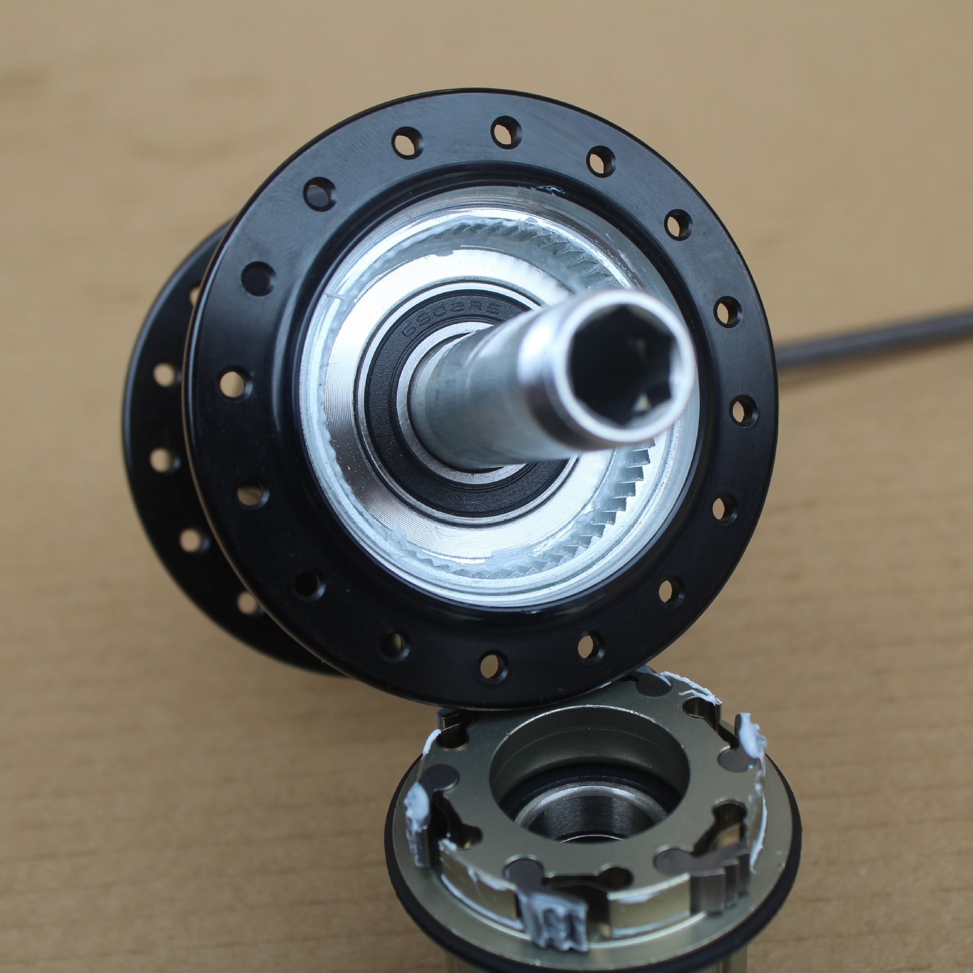 正品法斯特4培林花鼓 120响32孔超轻花鼓 自行车山地车碟刹花鼓