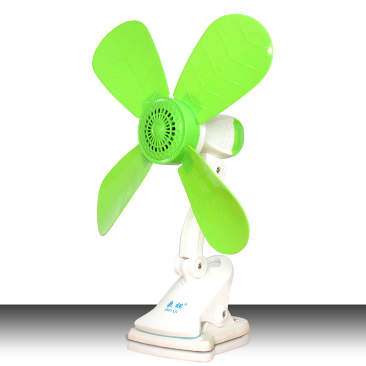 小英规小型四叶夹扇迷你台扇学生床头风扇静音办公家用可定制