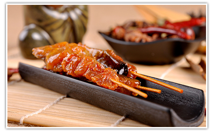 热销 创奇竹签鱼2斤/袋 休闲香辣味洞庭鱼排小鱼干零食品批发