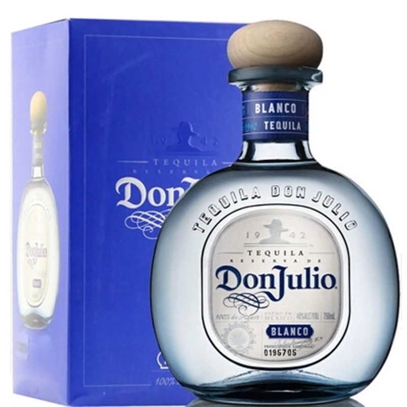 洋酒 墨西哥 唐胡里奥珍藏白标/银标龙舌兰 don julio 750ml 新品