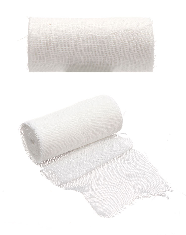 海氏海诺医用纱布绷带8cmx6m卷足量装脱脂纯棉网状束缚包扎固定