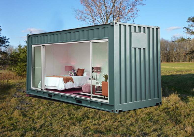 制作带卫生间可移动集装箱式居住活动房 可二次装修 外贸出口