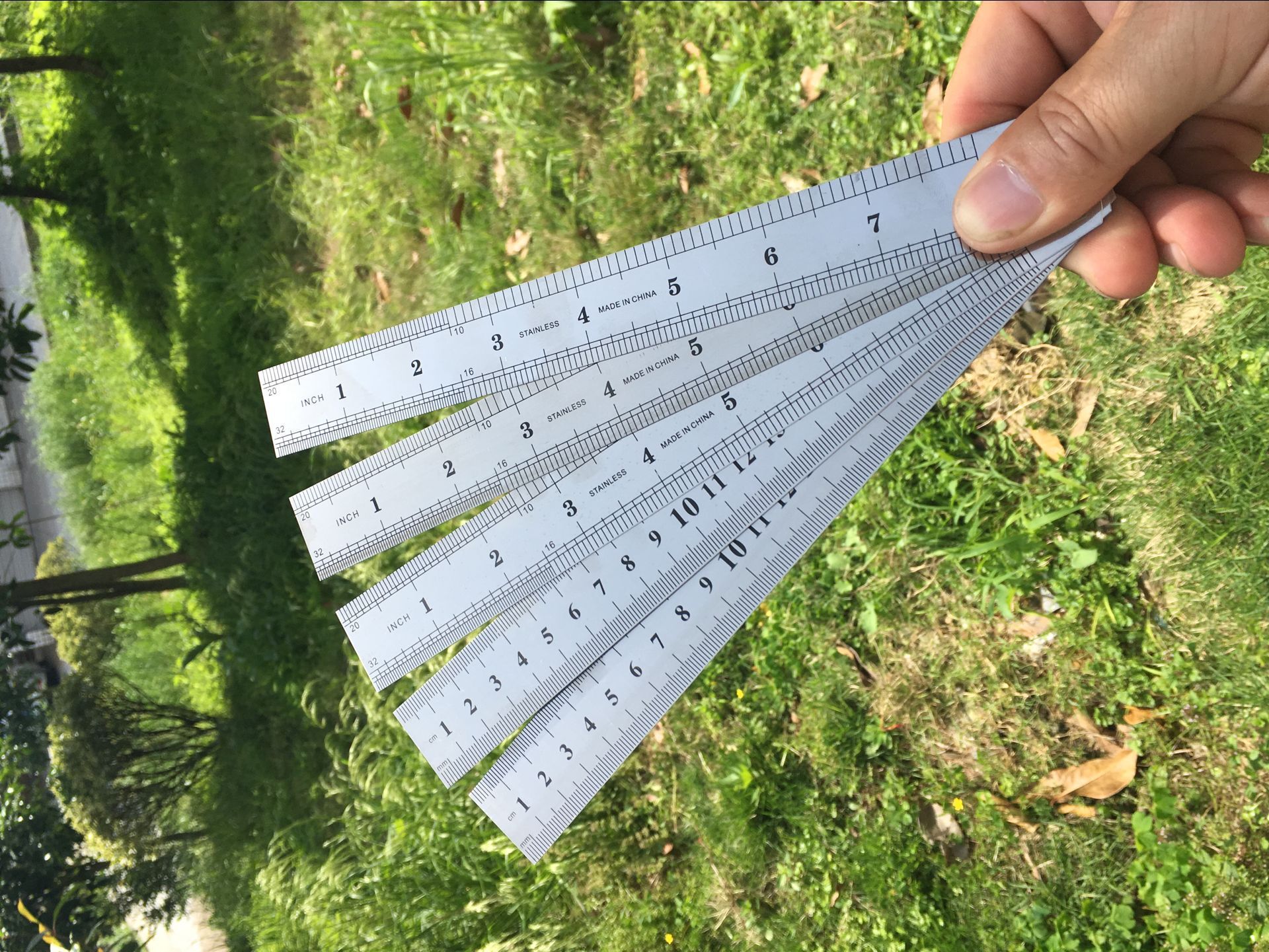 厂家直销足厚20cm不锈钢钢尺来样定做20公分钢板直尺 尺子200mm