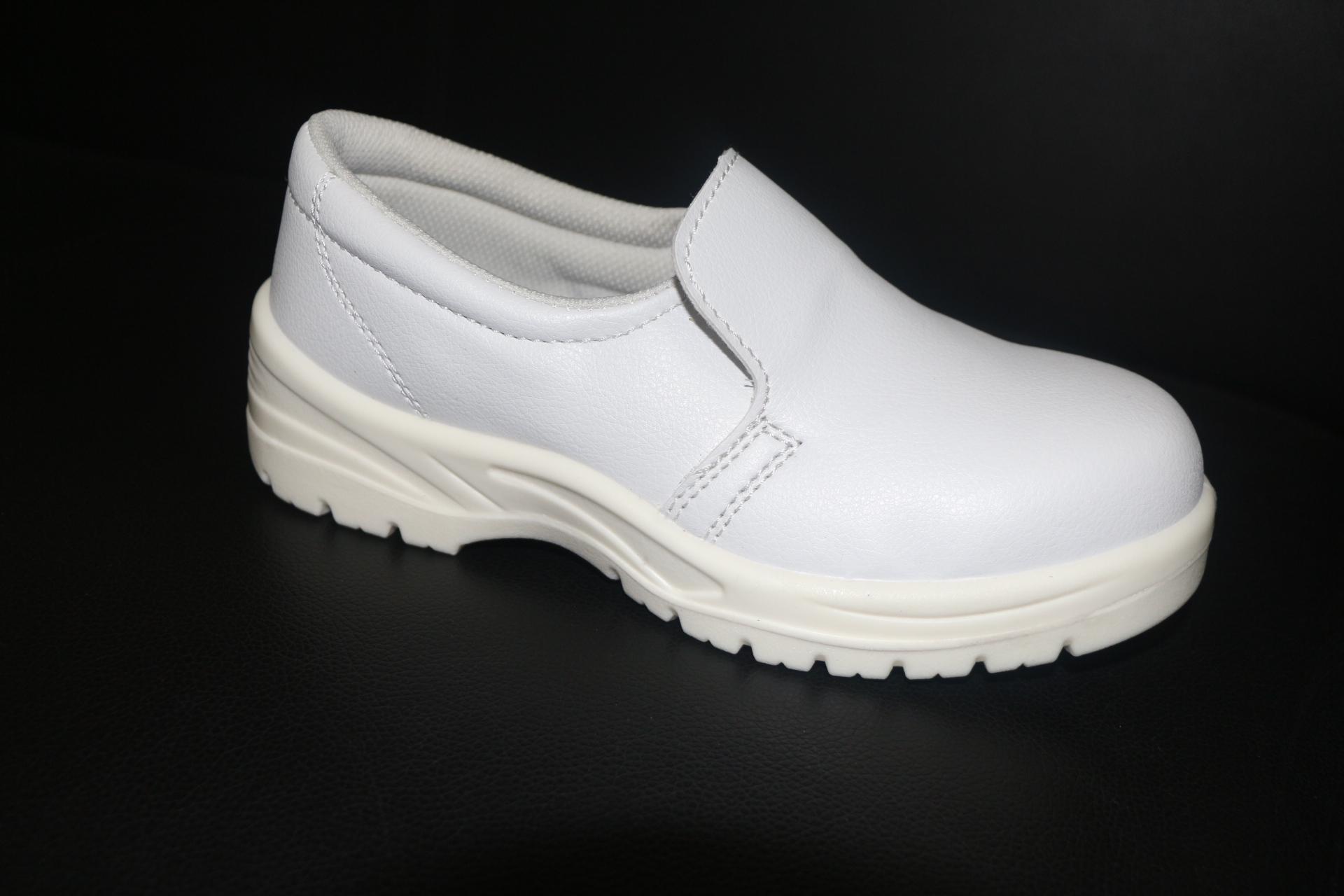 白色防滑鞋 防静电鞋 工作鞋安全鞋防砸防静电鞋