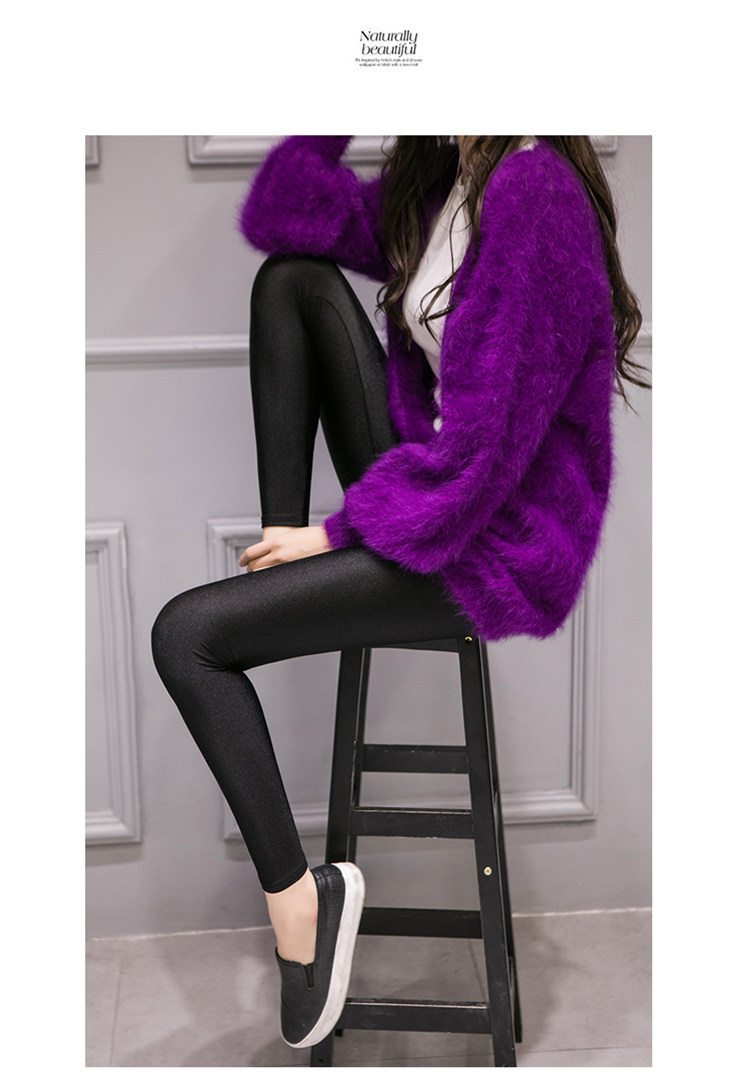 2019春秋爆款葡萄牙光泽裤薄款外穿长裤小脚裤紧身显瘦打底裤亲子