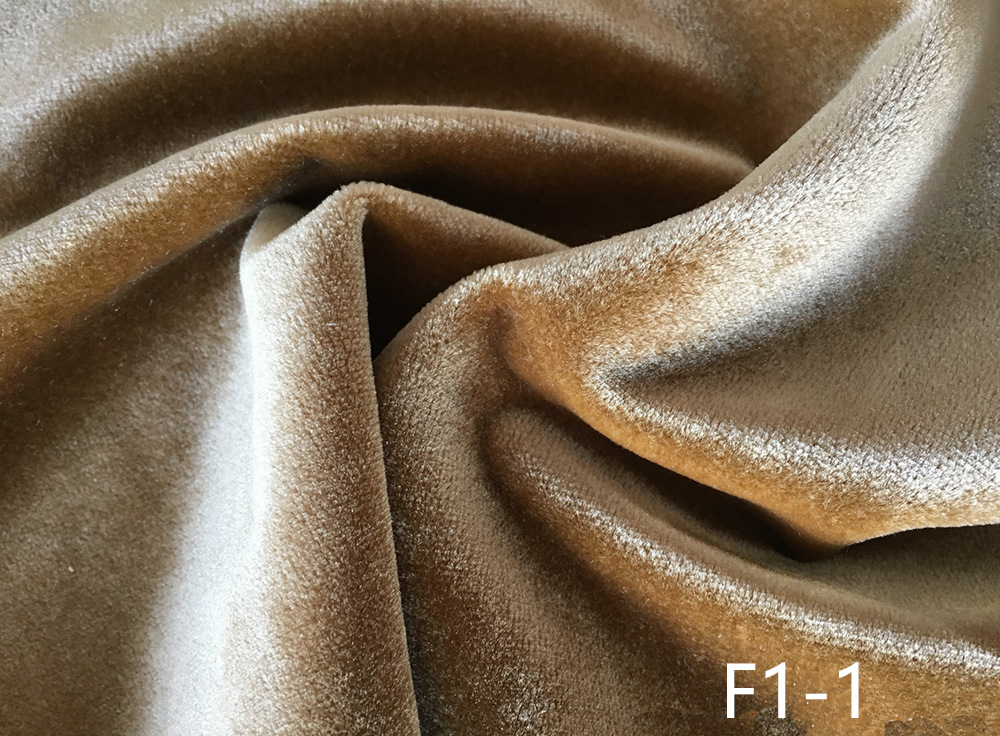 **意大利绒布面料客厅卧室欧式窗帘 可零剪4.