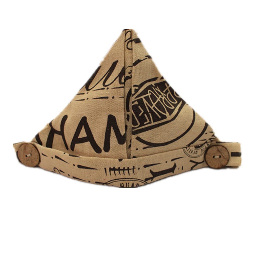 手工婴儿报纸帽 摄影背景道具 201-帽子