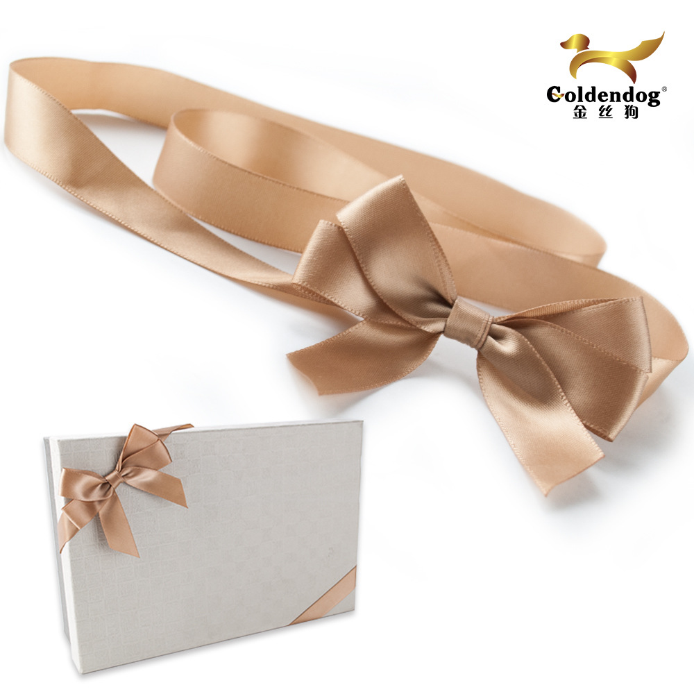 礼盒丝带蝴蝶结定制 包装盒蝴蝶结 高档礼品盒装饰用品