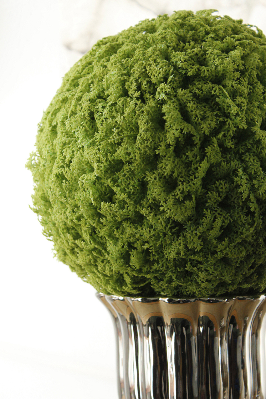 仿真植物假花球 绿色圆球米兰草球布景 家居装饰场景婚庆苔藓圆球