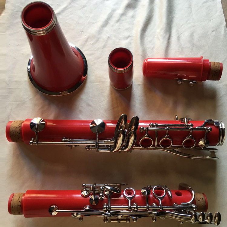 厂家直销 供应彩色单簧管 彩色黑管降b调 现货供应 支持一件代发