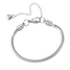 wish Explosion models jewelry Cross border Explosive money Accessories Stainless steel Yi Gu chain Bracelet Titanium steel round snake chain wish Explosion models jewelry Cross border Explosive money Accessories Stainless steel Yi Gu chain Bracelet Titanium steel round snake chain