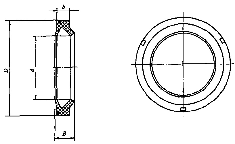 un型内骨架油封 孔轴通用耐腐蚀耐磨损橡胶密封圈易拆装 厂家供应